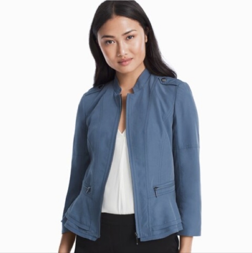 White House/Black Market Moto Jacket